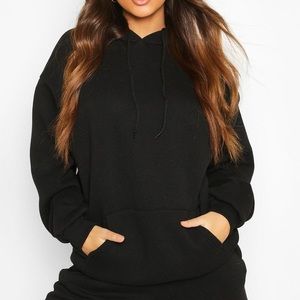 Boohoo charcoal basic mix and match hoodie